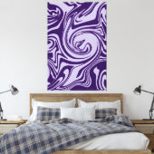 Toile Déversement - Violet (Insitu(Chambre))