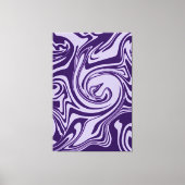 Toile Déversement - Violet (Recto)