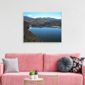 Toile Déversoir du lac de la Gorge flamboyante (Insitu(Salon))