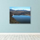 Toile Déversoir du lac de la Gorge flamboyante (Insitu (Plancher de Bois))