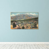 Toile Devil's Garden Vue du Mont San Jacinto # 1 (Insitu (Plancher de Bois))