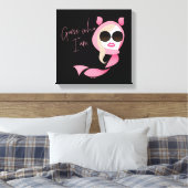 Toile Devinez Qui Je Suis - Le Lotus Blanc (Insitu(Chambre))