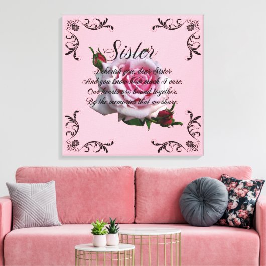 TOILE DEVIS DE SOEUR (Insitu(Salon))