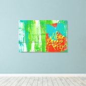 Toile Devis inspirant (Insitu (Plancher de Bois))