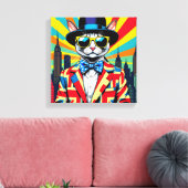 TOILE DEVON REX-BIG CITY CAT (Insitu(Salon))
