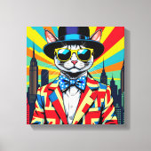 TOILE DEVON REX-BIG CITY CAT (Recto)