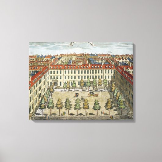 Toile Devonshire Carré, pour 'Stow's Survey of London', (Recto)