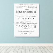 Toile Dévouement à la Société royale (Insitu (Plancher de Bois))