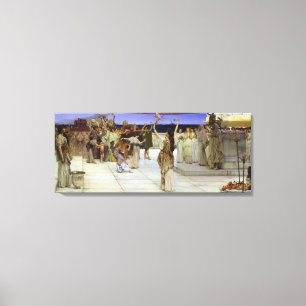 Toile Dévouement d'Alma-Tadema  A au Bacchus