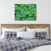 Toile Dew Dranted Clochers Macro Photo Wall Art (Insitu(Chambre))