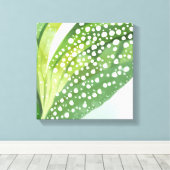 Toile Dew du matin | Aquarelle botanique moderne (Insitu (Plancher de Bois))