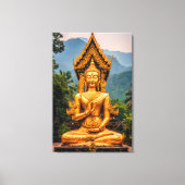 Toile Dhamma d'or dans les collines du Nord (Recto)