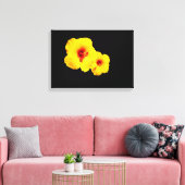Toile d'Hibiscus jaune Imprimer (Insitu(Salon))