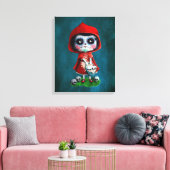 Toile Dia de los Muertos Petit chaperon rouge (Insitu(Salon))
