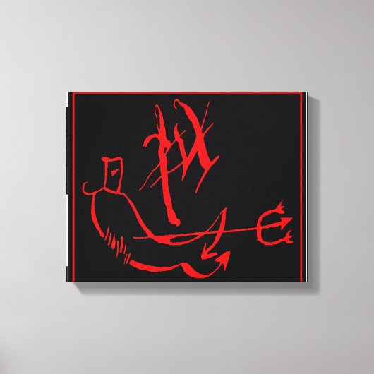 Toile Diablo (Recto)