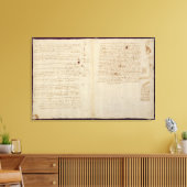 Toile Diagrammes scientifiques (Insitu(Salon))