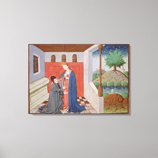 Toile Dialogue entre Boethius et Philosophie (Recto)