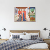 Toile Dialogue entre Boethius et Philosophie (Insitu(Chambre))