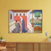 Toile Dialogue entre Boethius et Philosophie (Insitu(Salon))