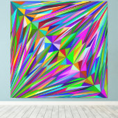 Toile Diamant Abstrait (Insitu (Plancher de Bois))