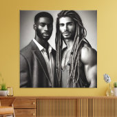 Toile Dichotomie dévoilée (Insitu(Salon))