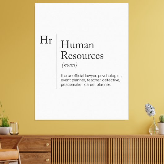 Toile Dictionnaire de définition HR (Insitu(Salon))
