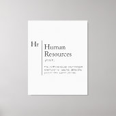Toile Dictionnaire de définition HR (Recto)