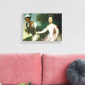 Toile Dido Elizabeth Belle et Lady Murray (Insitu(Salon))