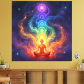 Toile Die 7 Chakren (Insitu(Salon))