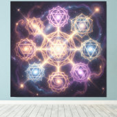 Toile Die 7 Chakren´7 (Insitu (Plancher de Bois))