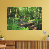 Toile Die Brücke am Bach (Insitu(Salon))