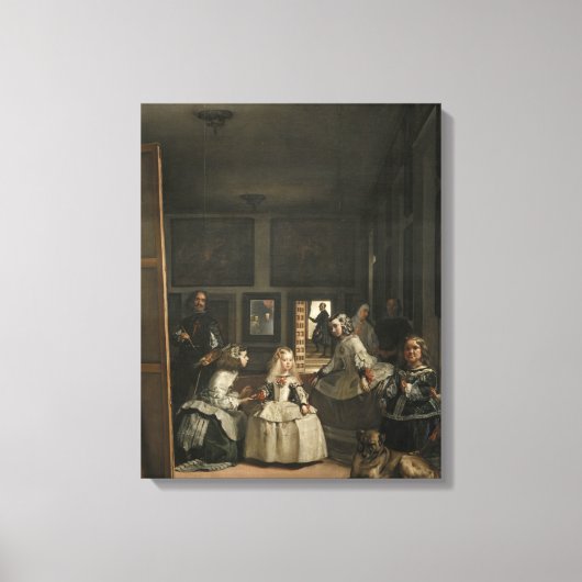 Toile Diego Velazquez Las Meninas (Recto)