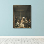Toile Diego Velazquez Las Meninas (Insitu (Plancher de Bois))