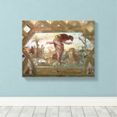 Toile Dieu créateur de la Terre (Insitu (Plancher de Bois))