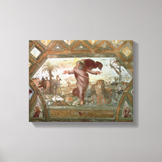 Toile Dieu créateur de la Terre (Recto)