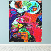 Toile Dieu est dans les détails #14 (Insitu (Plancher de Bois))