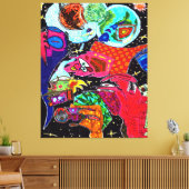 Toile Dieu est dans les détails #14 (Insitu(Salon))