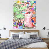 Toile Dieu est dans les détails #16 (Insitu(Chambre))