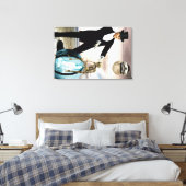 Toile Dieu joue 1 (Insitu(Chambre))