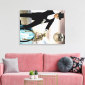 Toile Dieu joue 1 (Insitu(Salon))