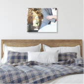 Toile Dieu m'a donné en fausse feuille d'or (Insitu(Chambre))