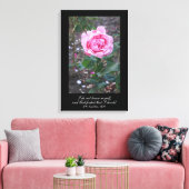 Toile Dieu m'interdit de me connaître - Goethe cite (Insitu(Salon))