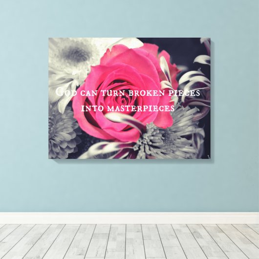 Toile Dieu peut transformer des pièces cassées en chefs- (Insitu (Plancher de Bois))