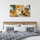 Toile Dieux et déesses grecs antiques sur le Mont Parnas (Insitu(Chambre))