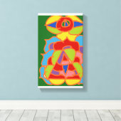 Toile Different but cool abstract art (Insitu (Plancher de Bois))