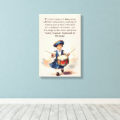 Toile Différents Drummer Art (Insitu (Plancher de Bois))