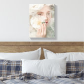 Toile Digital Face Art Abstrait - Futuriste et Concept (Insitu(Chambre))