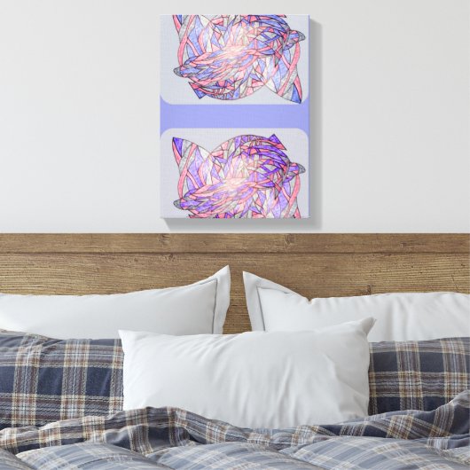 Toile Digital Tentacles Abstract Modern Art Print (Insitu(Chambre))