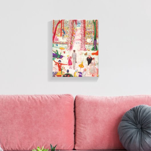 Toile Dimanche après-midi dans le pays (Insitu(Salon))