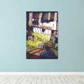 Toile Dimensions de curiosité (Insitu (Plancher de Bois))